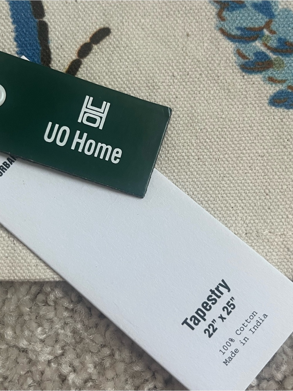 Urban Outfitters ( Home ) TEXAS Tapestry 🐄🐄🐄🐄🐄🐄🐄🐄🐄🐄 NWT - Picture 8 of 12